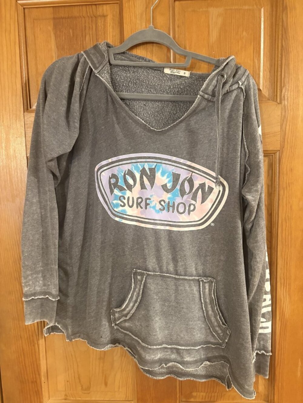 Ron Jon Size Small (S) Surf Shop Graphic Hoodie with Kangaroo Pocket